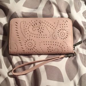 Light pink wallet